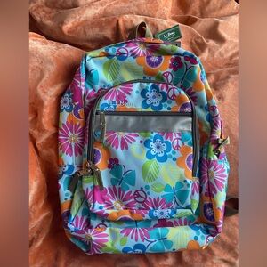 L.L. Bean Flower Power Backpack